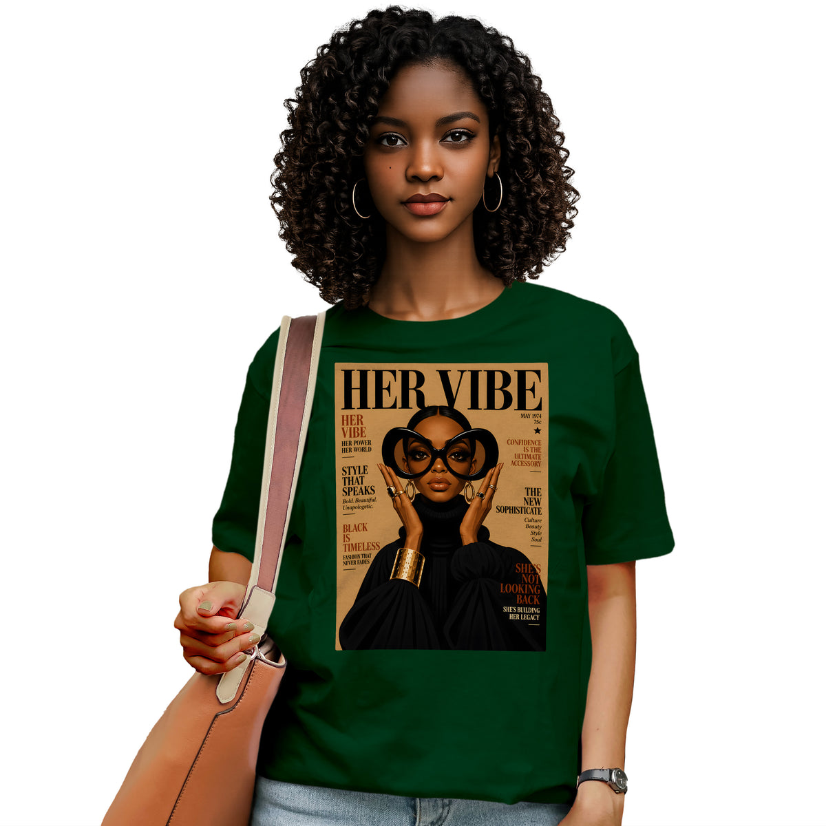 Her Vibe Fashion Magazine T-Shirt
