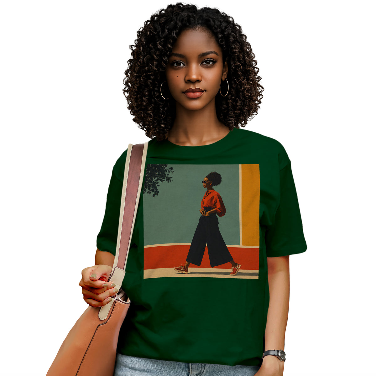 She Walks in Color T-Shirt