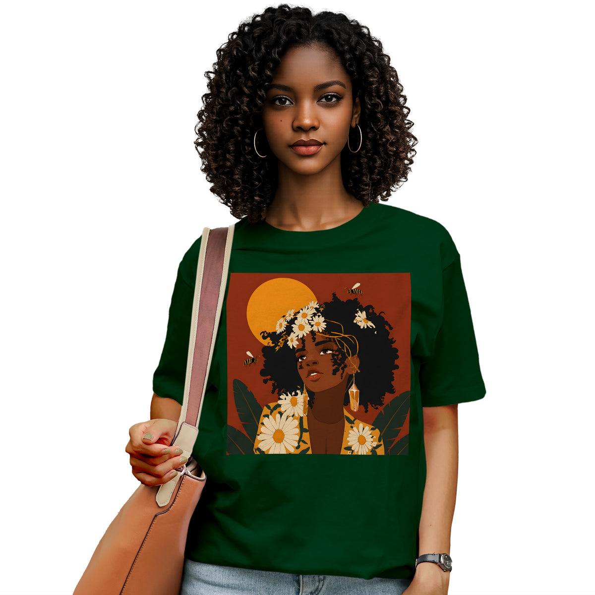 Sun-Kissed Daisy Queen T-Shirt