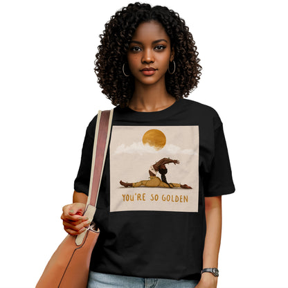 You're So Golden Yoga Queen T-Shirt