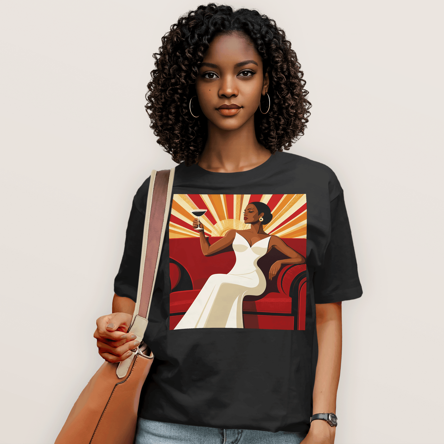 She Toasts to Herself T-Shirt