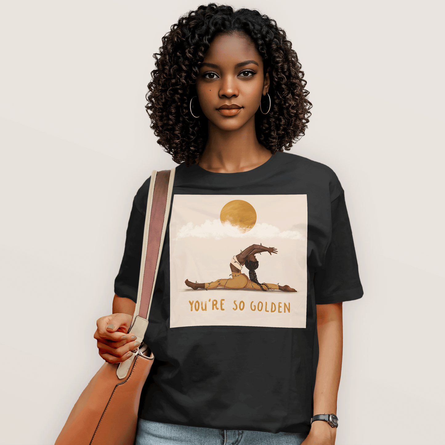 You're So Golden Yoga Queen T-Shirt