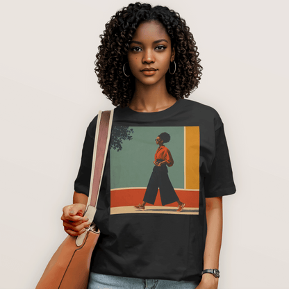 She Walks in Color T-Shirt