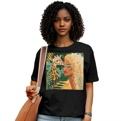 Boho Safari Giraffe T-Shirt