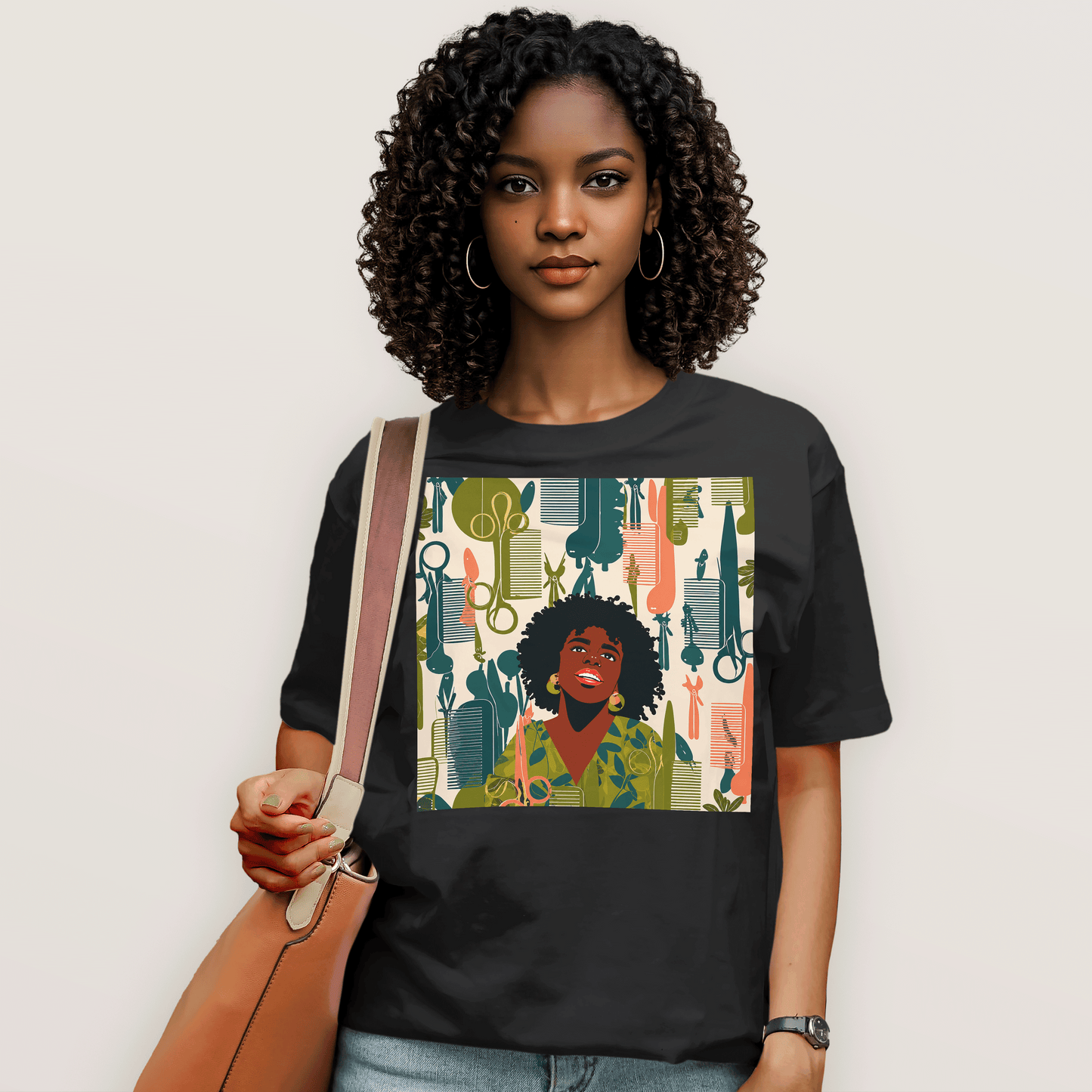 Natural Hair Queen Salon Culture T-Shirt