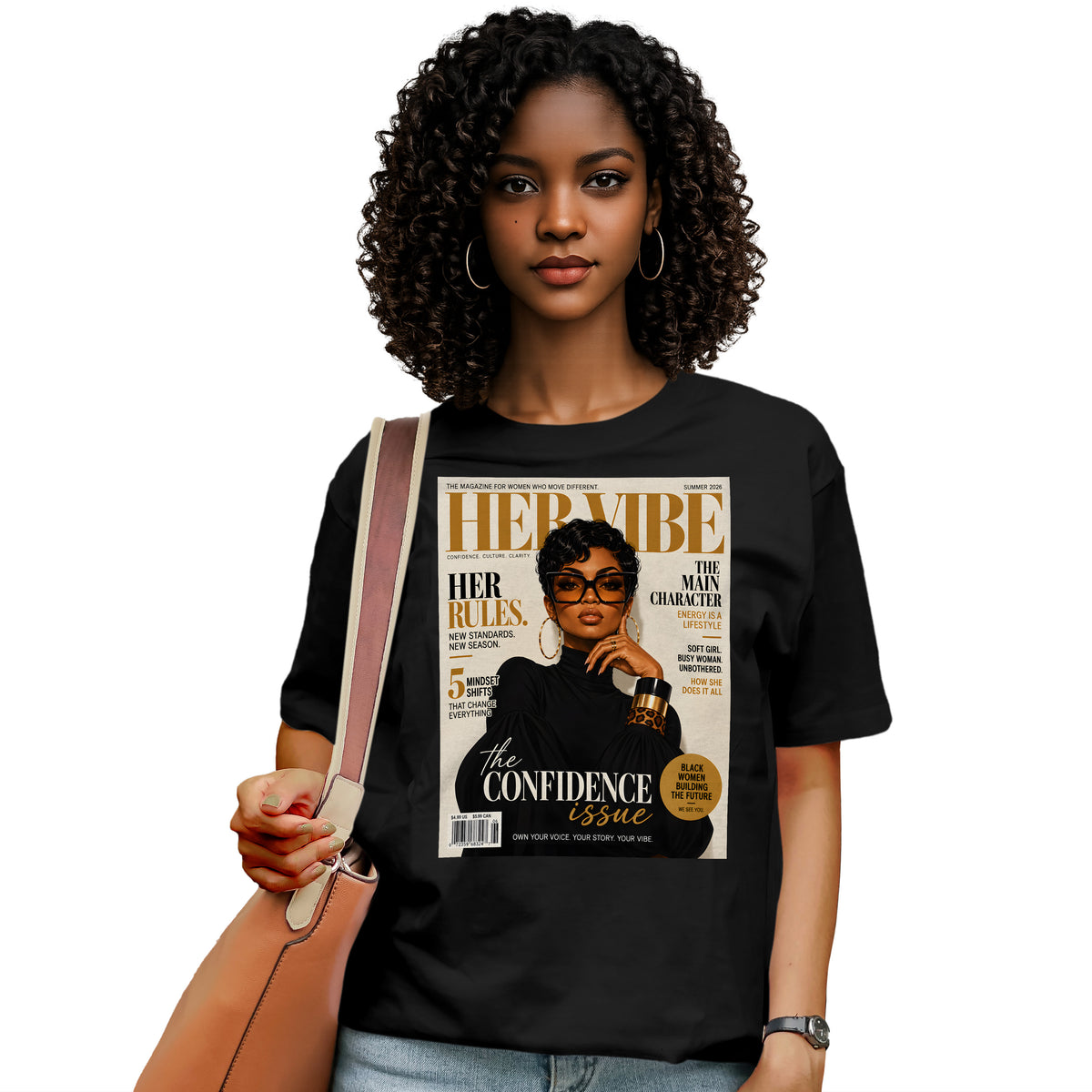 Her Vibe Confidence Issue Graphic T-Shirt
