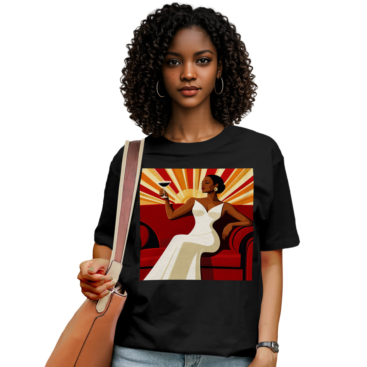 She Toasts to Herself T-Shirt