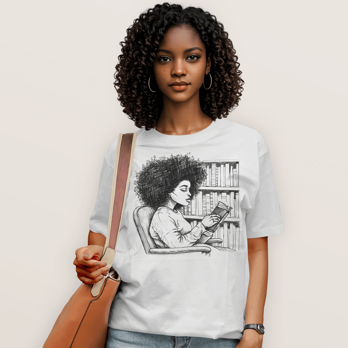 She Reads Like the World Is Quiet T-Shirt