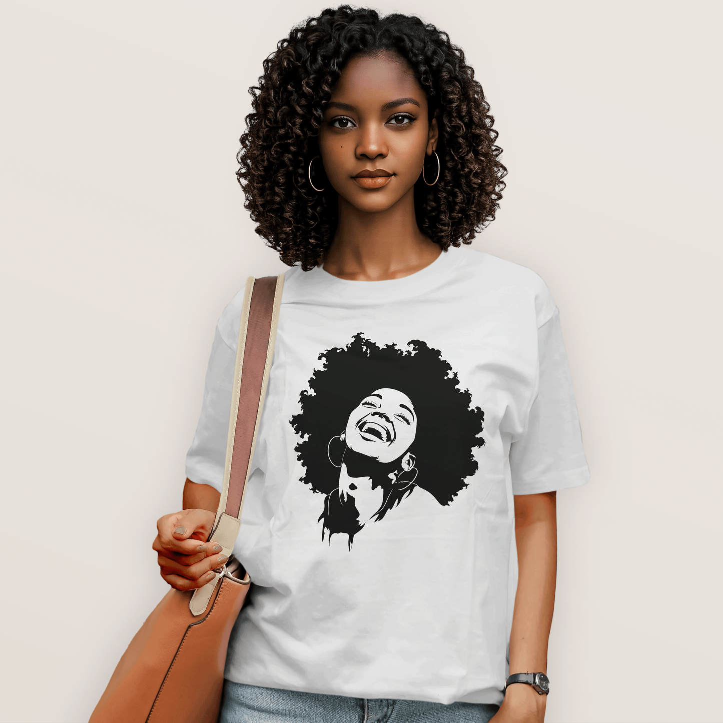 Joyful Afro Queen T-Shirt