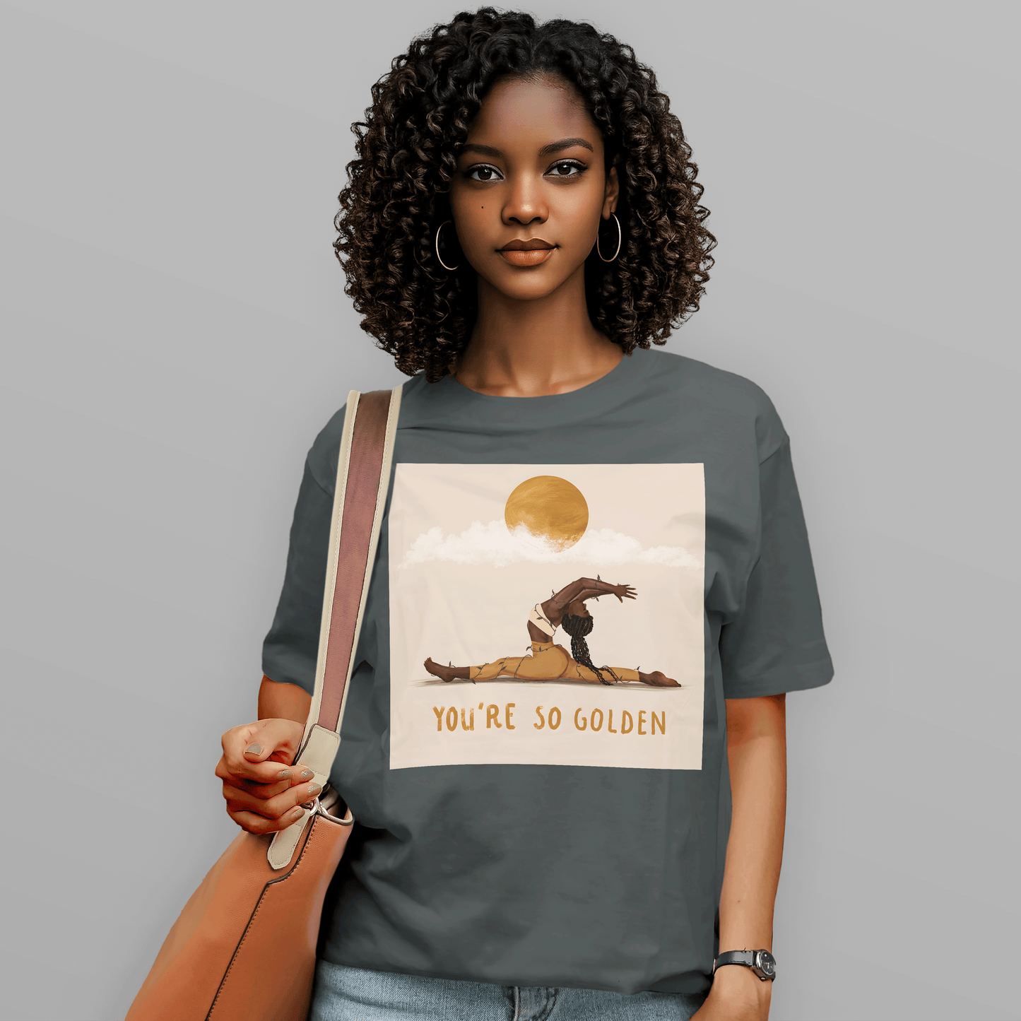 You Are So Golden Yoga Queen T-Shirt