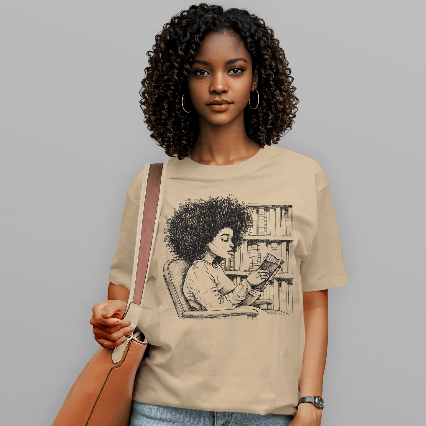 She Reads Like the World Is Quiet T-Shirt