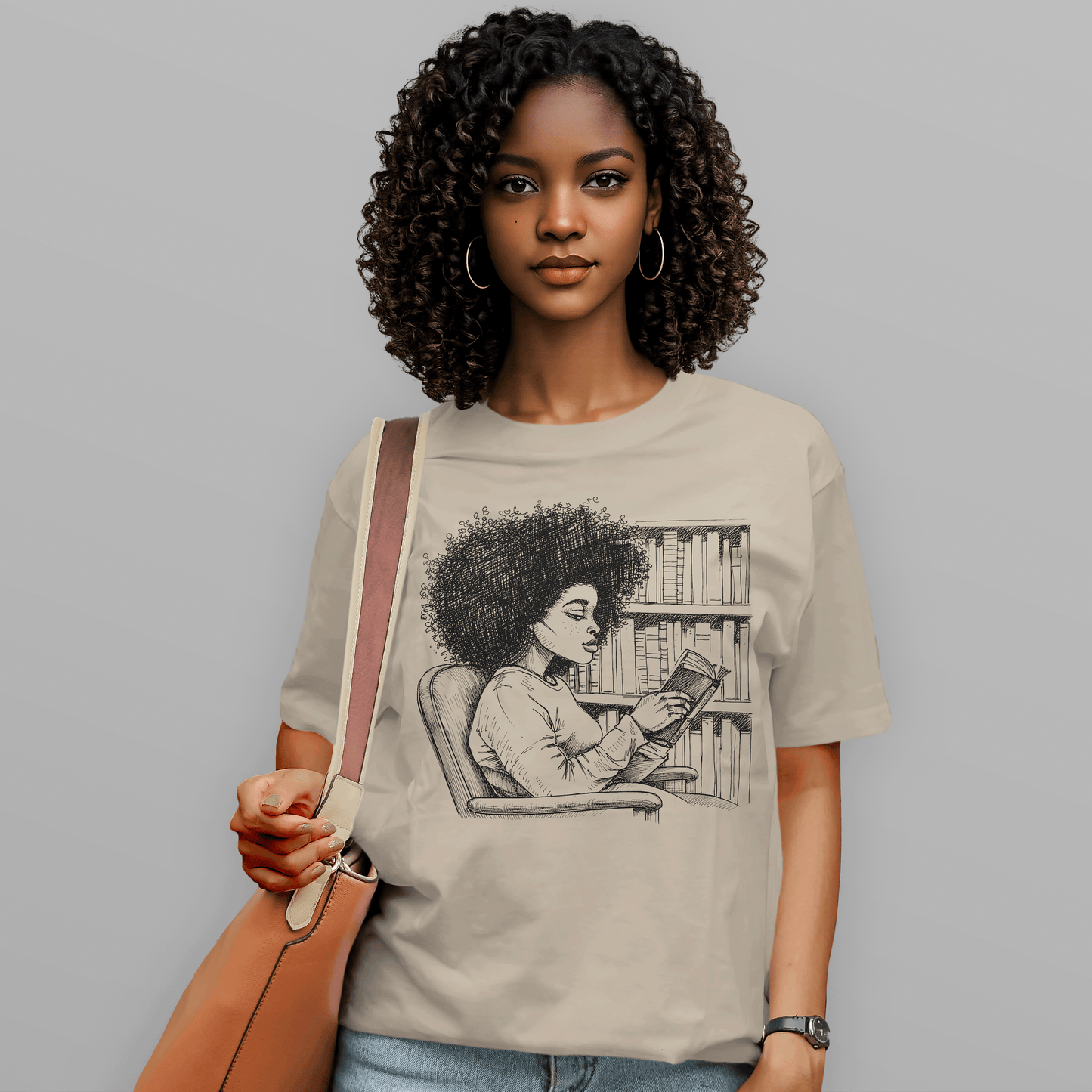 She Reads Like the World Is Quiet T-Shirt
