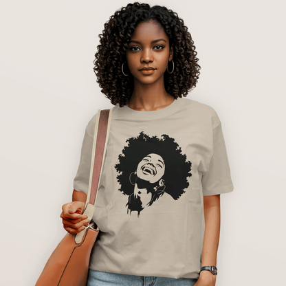Joyful Afro Queen T-Shirt