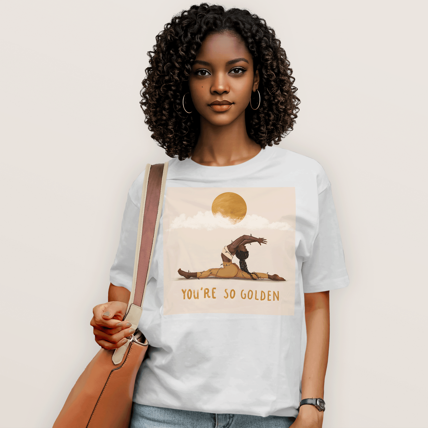 You're So Golden Yoga Queen T-Shirt
