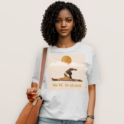 You're So Golden Yoga Queen T-Shirt