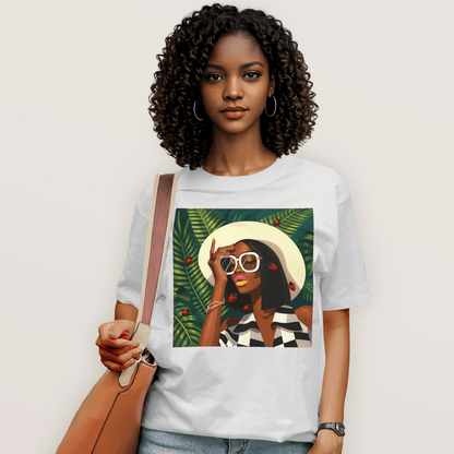 Ladybug Chic Afro Queen T-Shirt