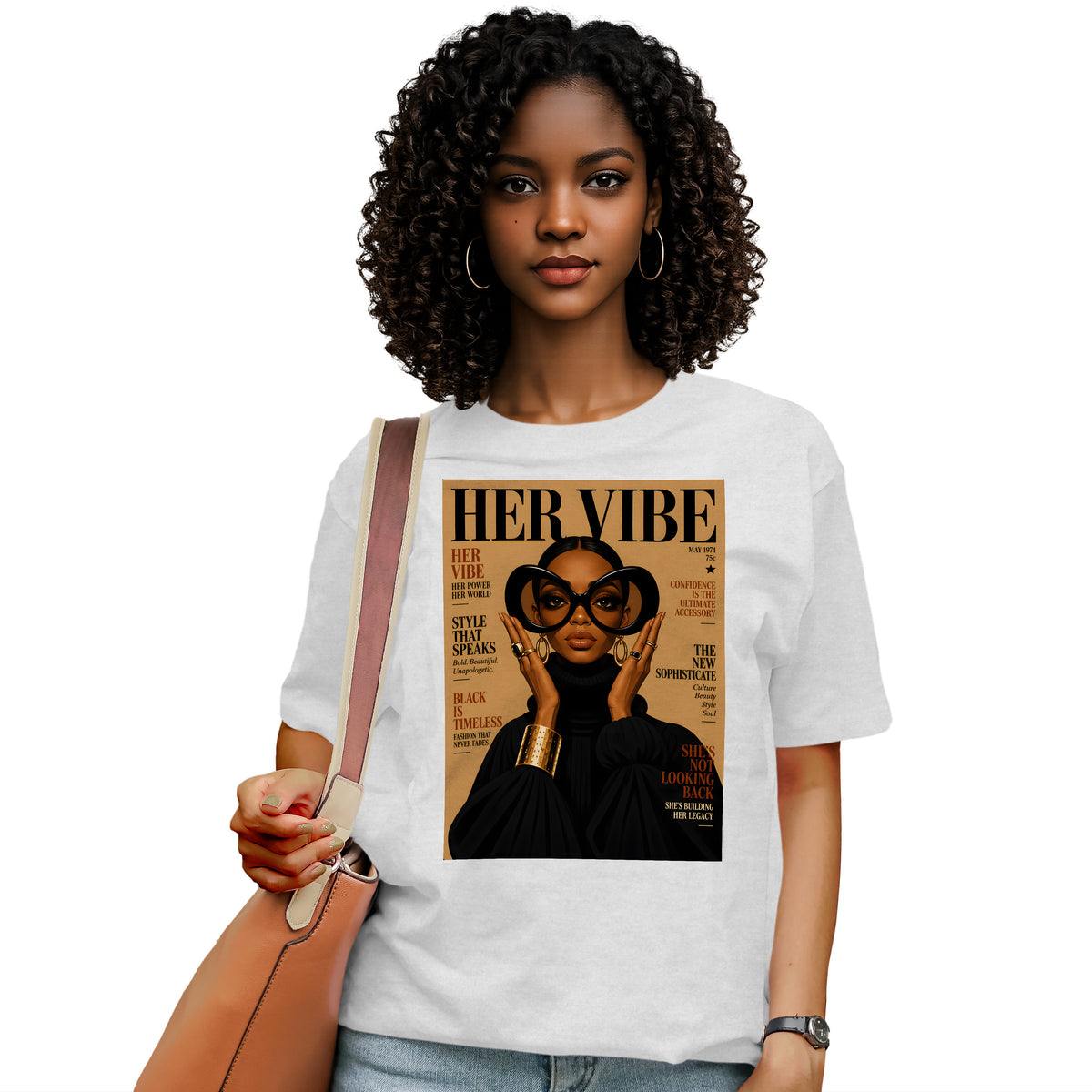 Her Vibe Fashion Magazine T-Shirt