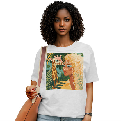 Boho Safari Giraffe T-Shirt