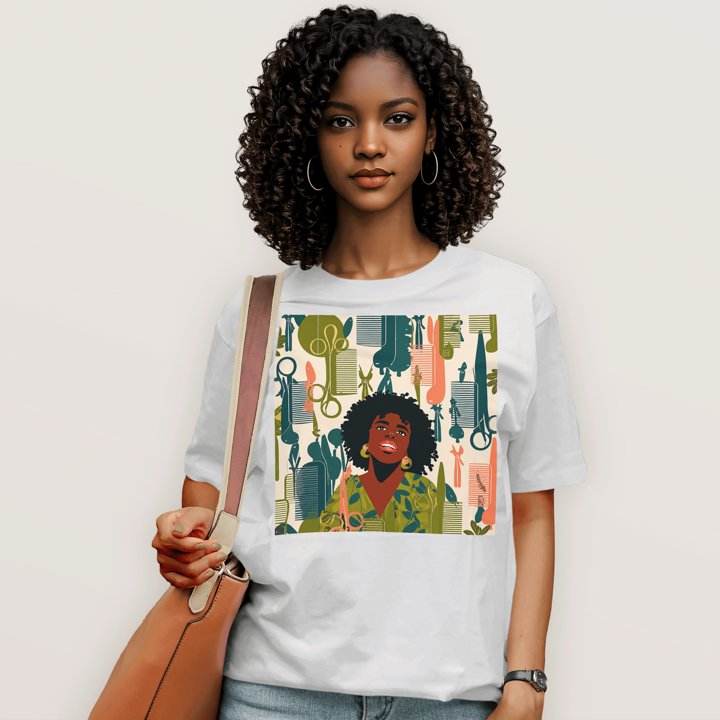 Natural Hair Queen Salon Culture T-Shirt