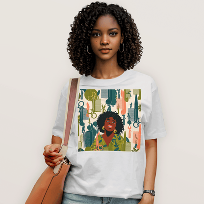 Natural Hair Queen Salon Culture T-Shirt