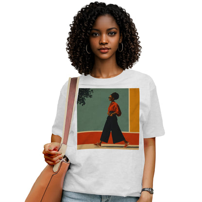 She Walks in Color T-Shirt