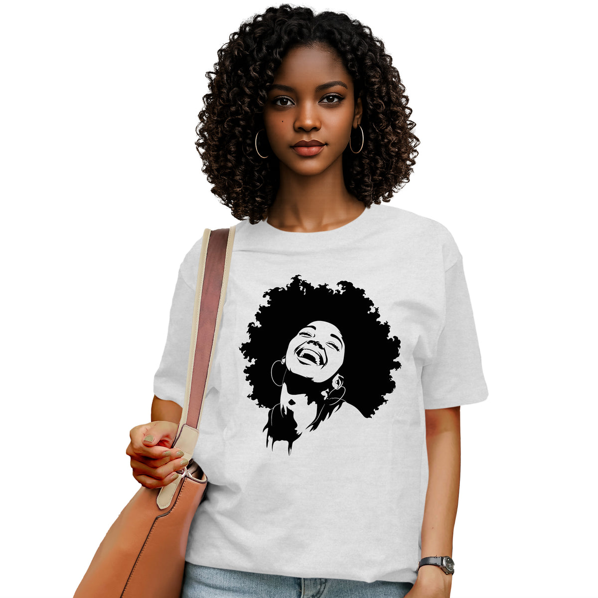 Joyful Afro Queen T-Shirt