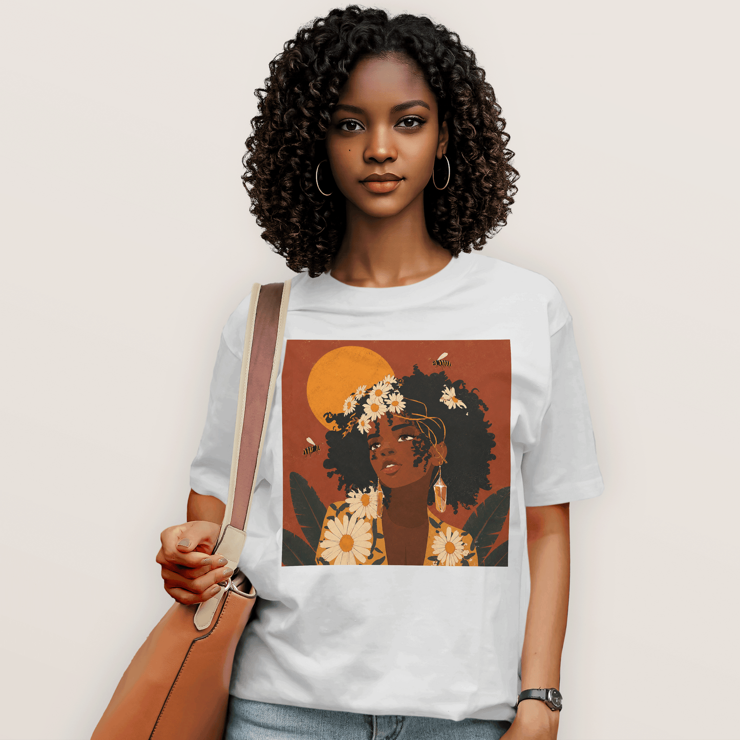 Sun-Kissed Daisy Queen T-Shirt