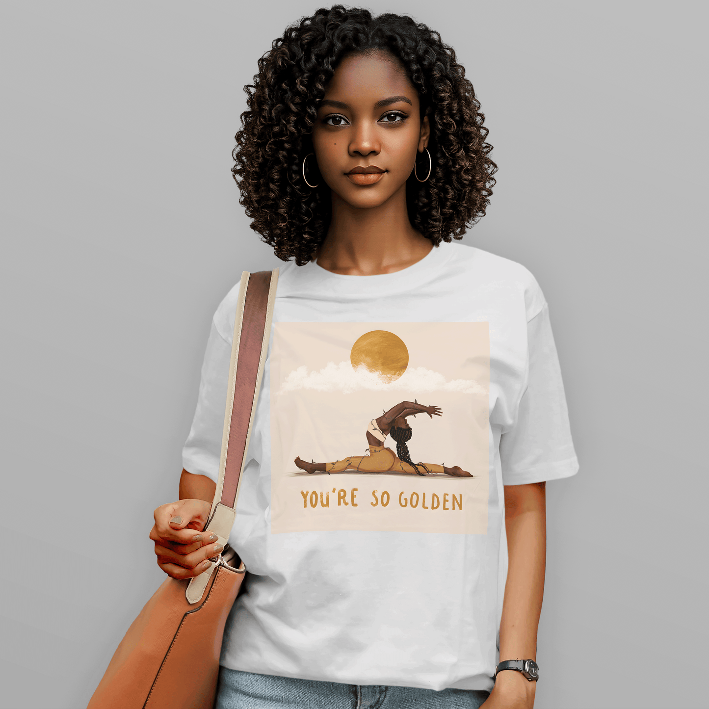 You Are So Golden Yoga Queen T-Shirt