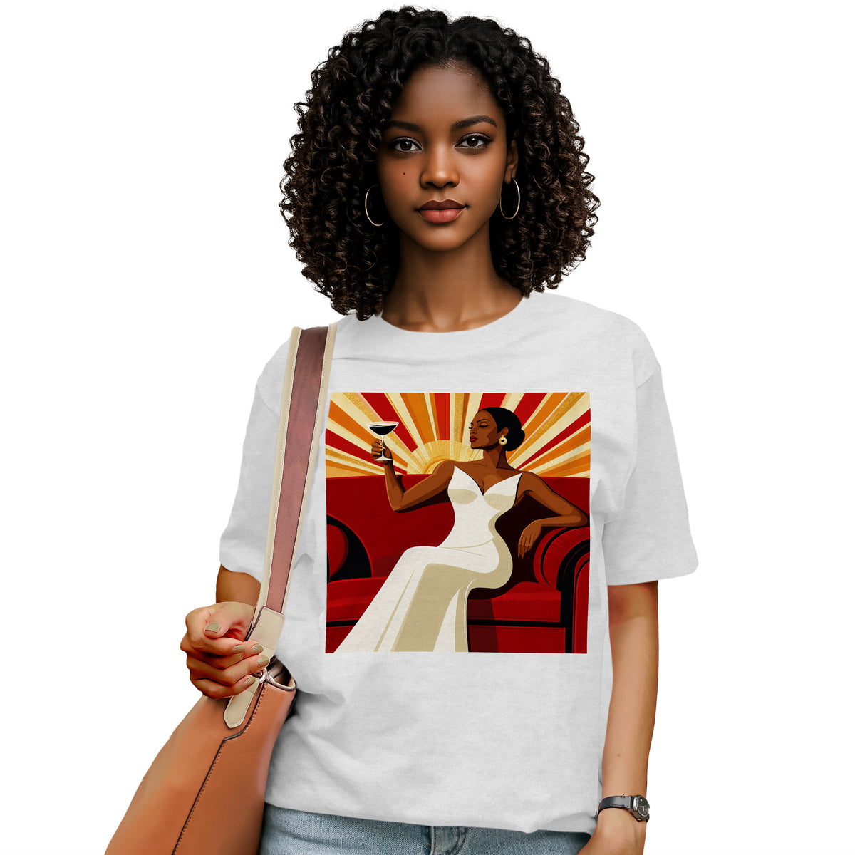 She Toasts to Herself T-Shirt