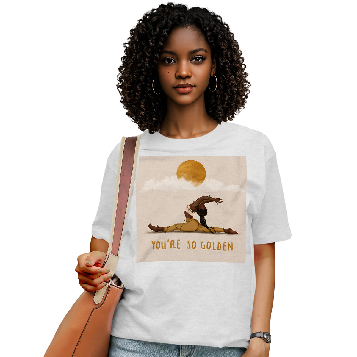 You're So Golden Yoga Queen T-Shirt