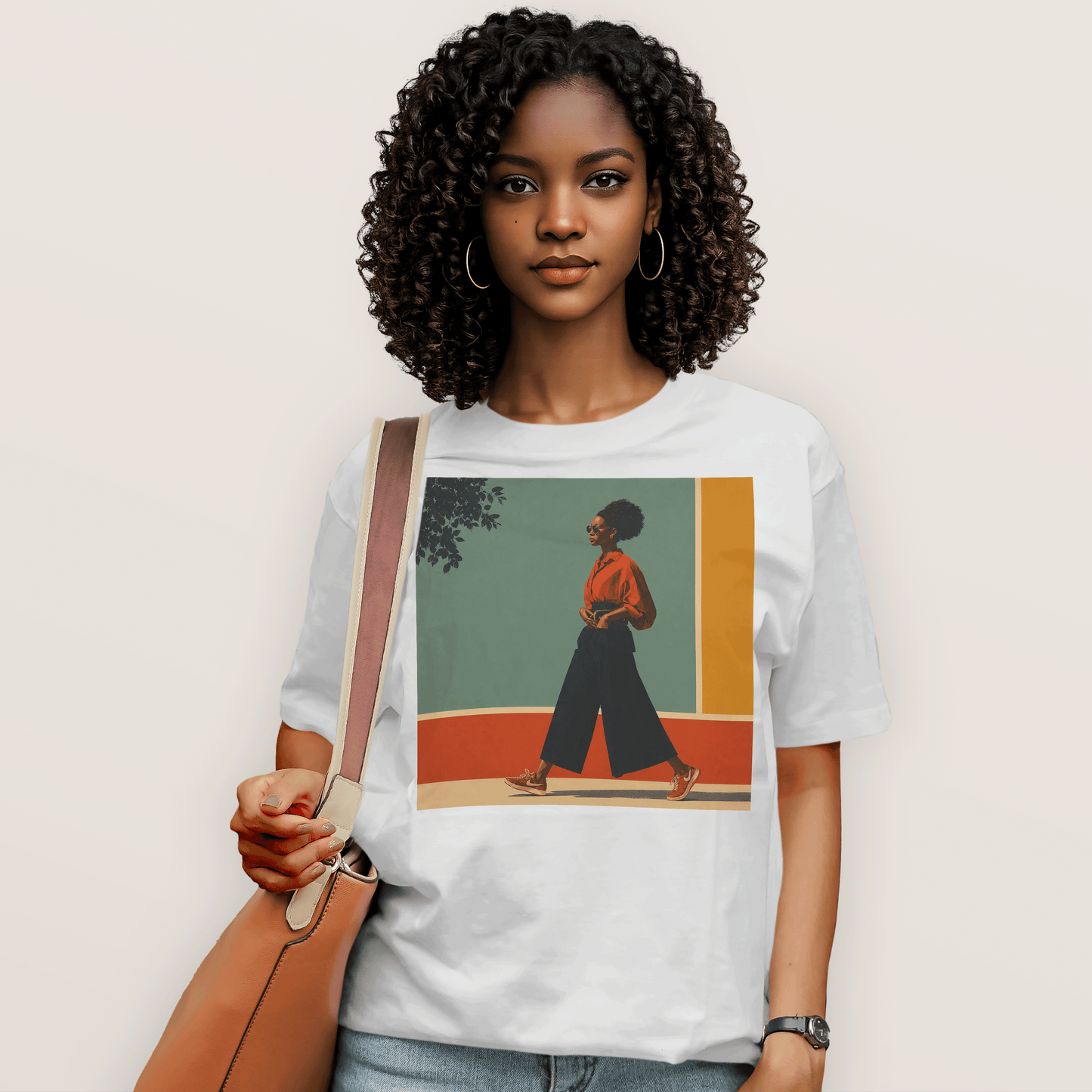 She Walks in Color T-Shirt