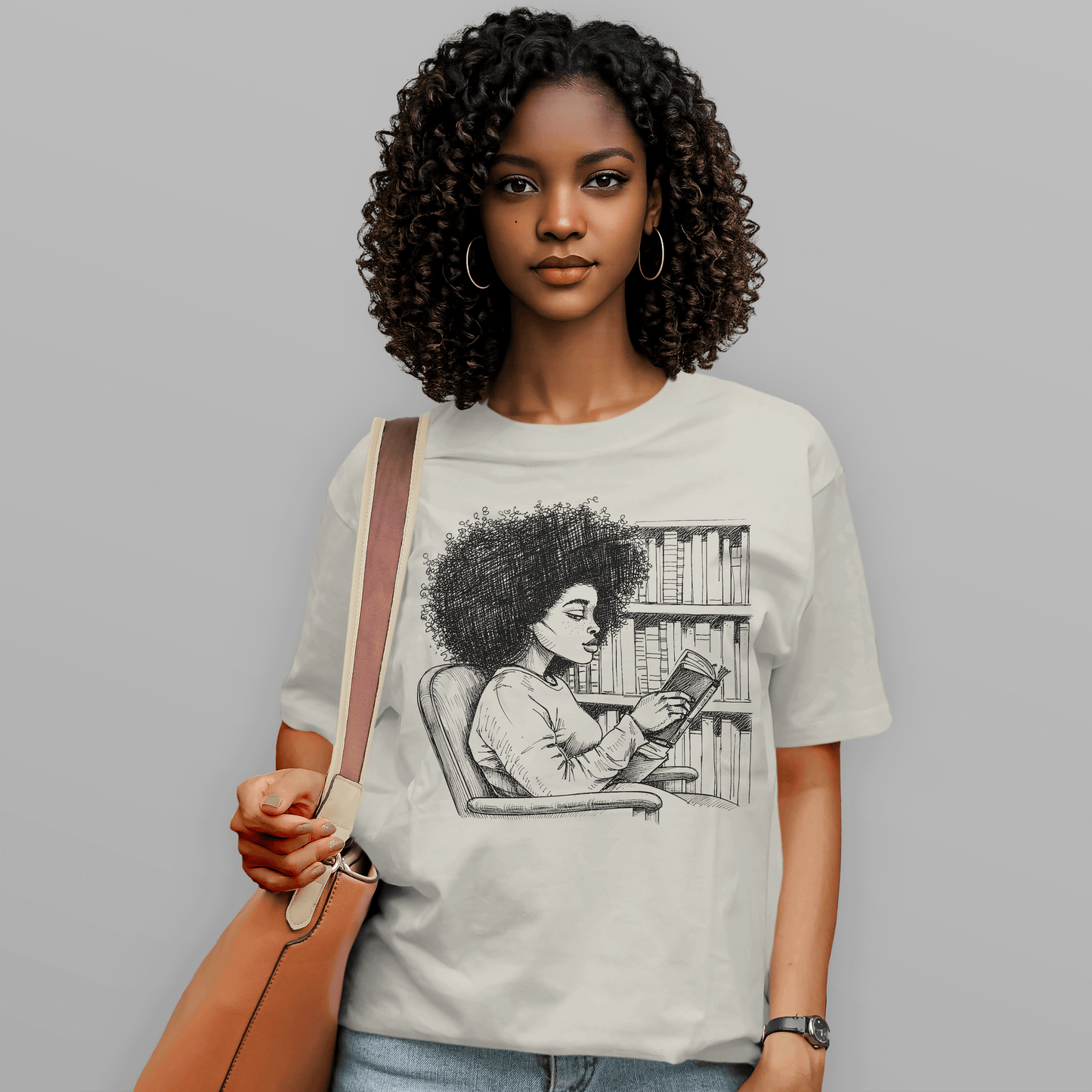 She Reads Like the World Is Quiet T-Shirt