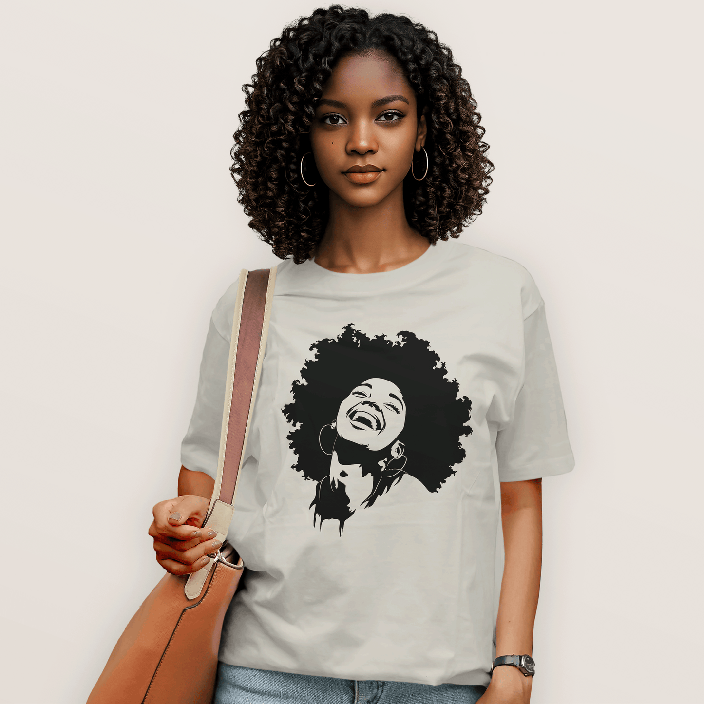 Joyful Afro Queen T-Shirt