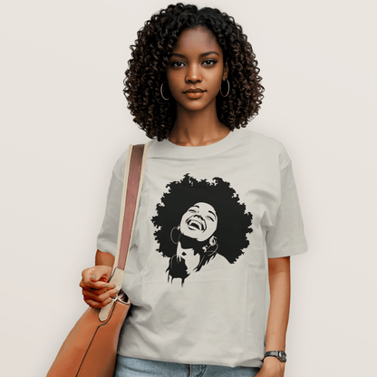 Joyful Afro Queen T-Shirt