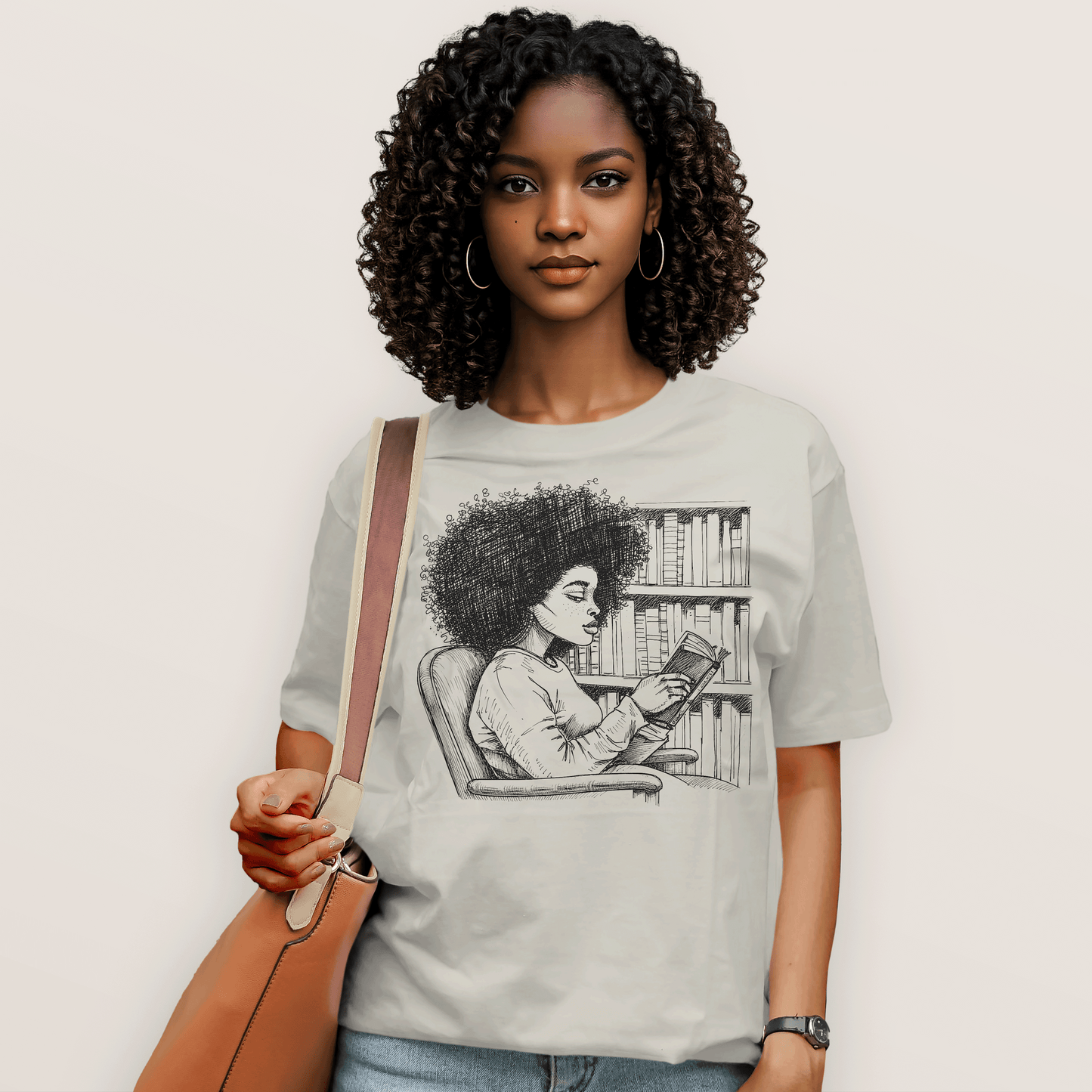 She Reads Like the World Is Quiet T-Shirt
