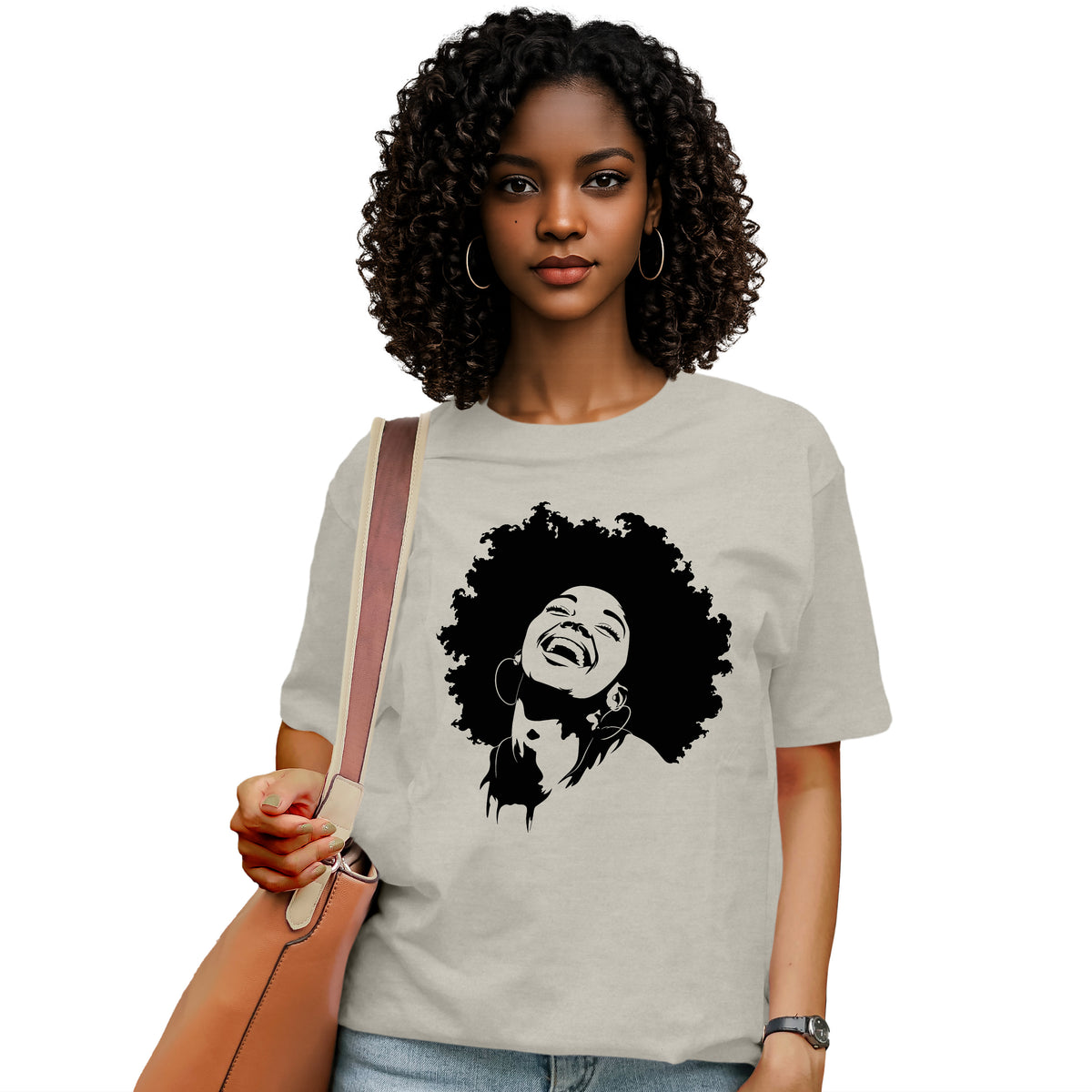 Joyful Afro Queen T-Shirt