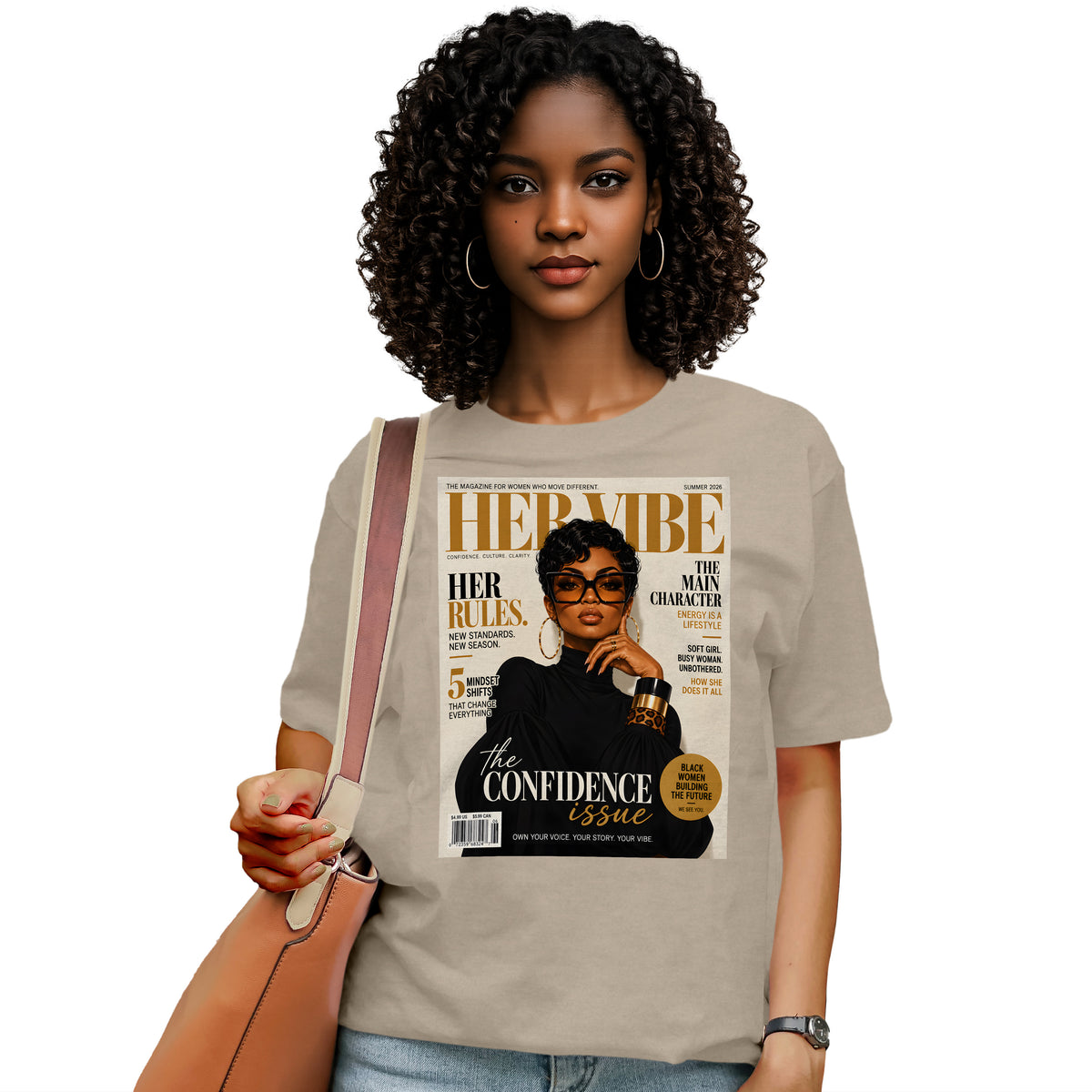 Her Vibe Confidence Issue Graphic T-Shirt