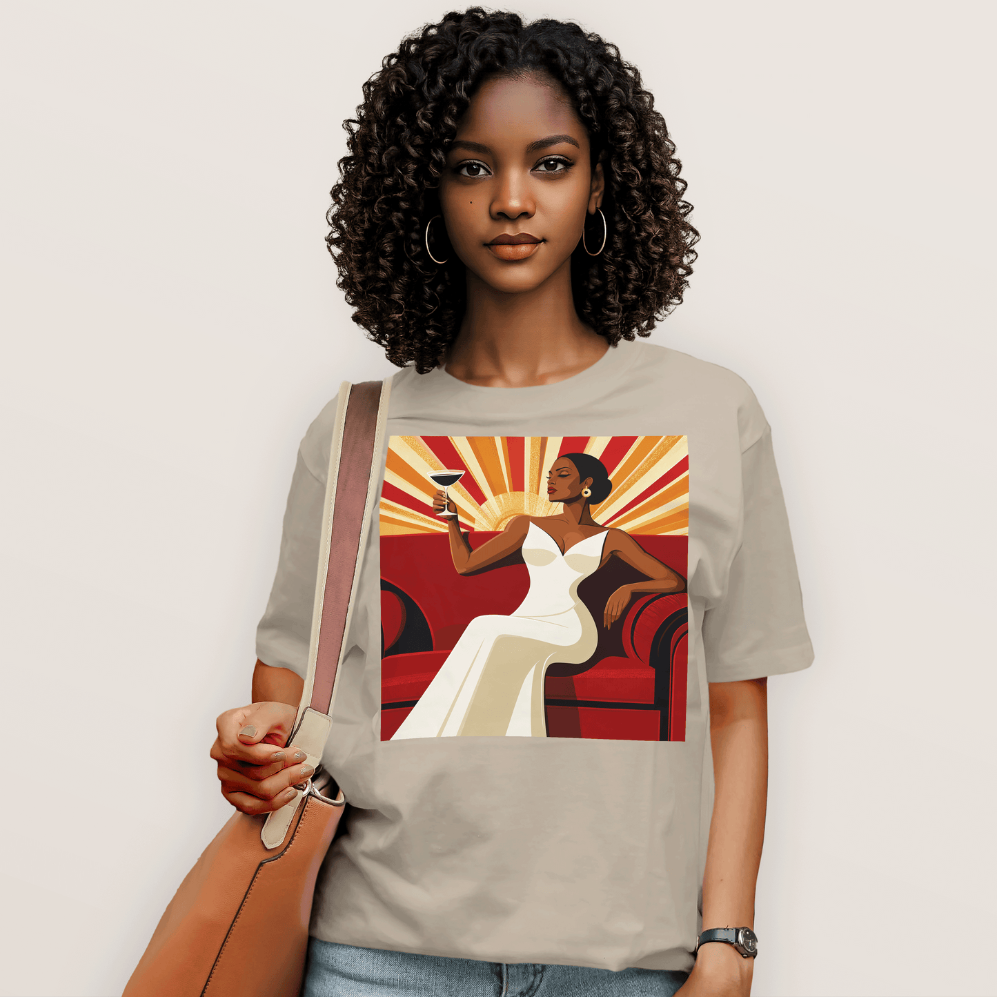 She Toasts to Herself T-Shirt