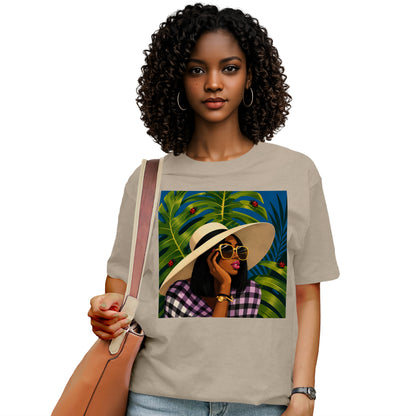 Tropical Ladybug Fashion Queen T-Shirt