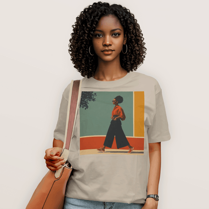 She Walks in Color T-Shirt