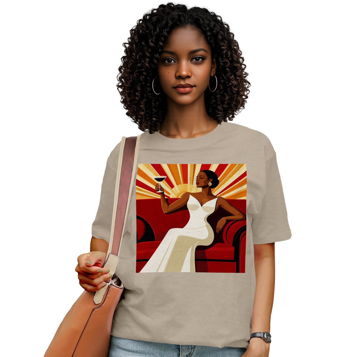 She Toasts to Herself T-Shirt