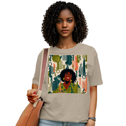 Natural Hair Queen Salon Culture T-Shirt