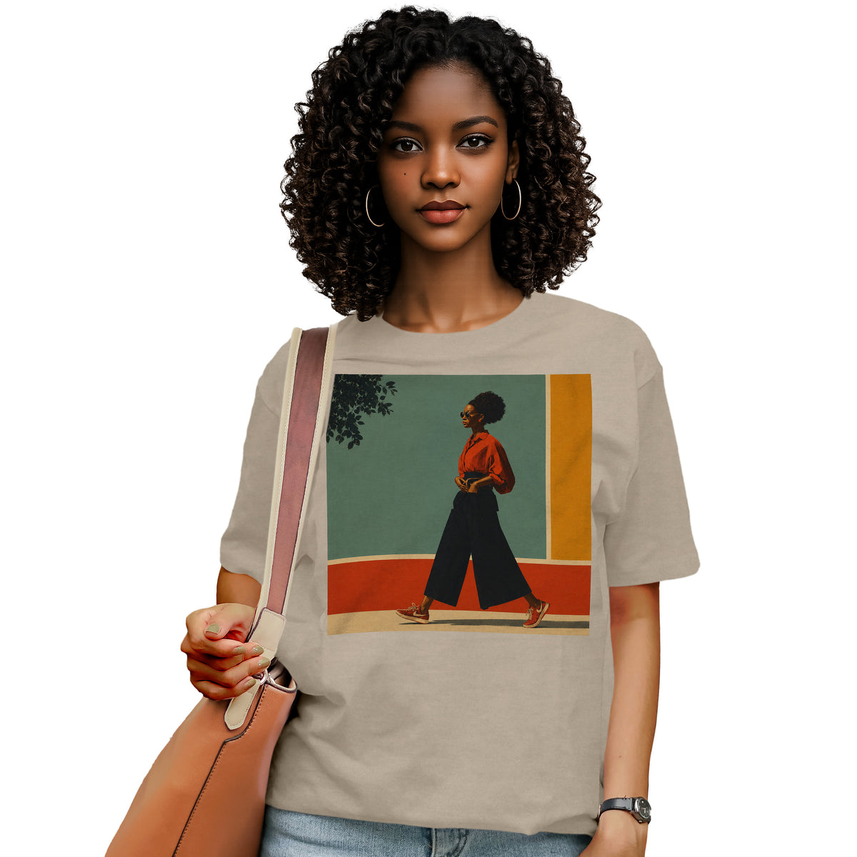 She Walks in Color T-Shirt