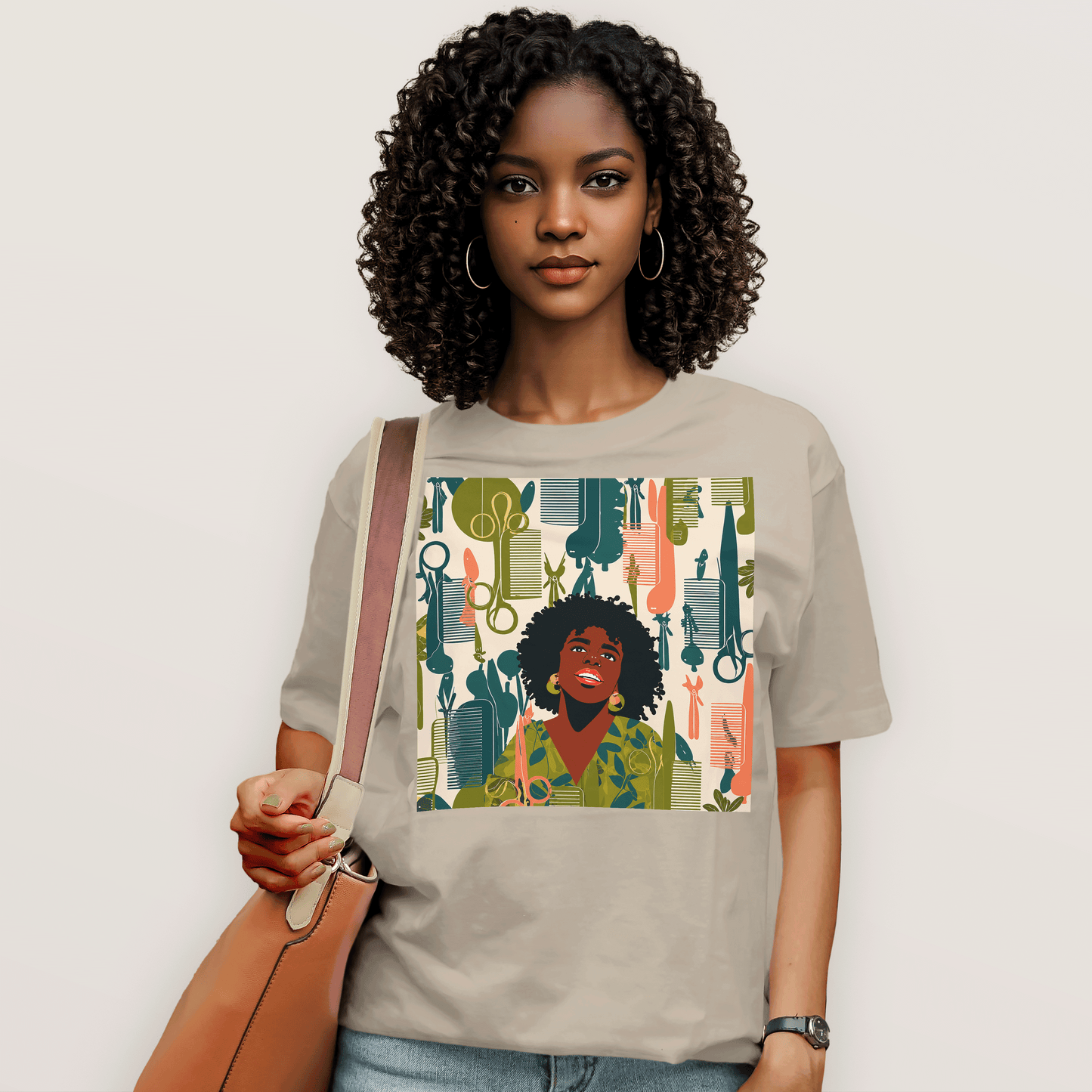 Natural Hair Queen Salon Culture T-Shirt
