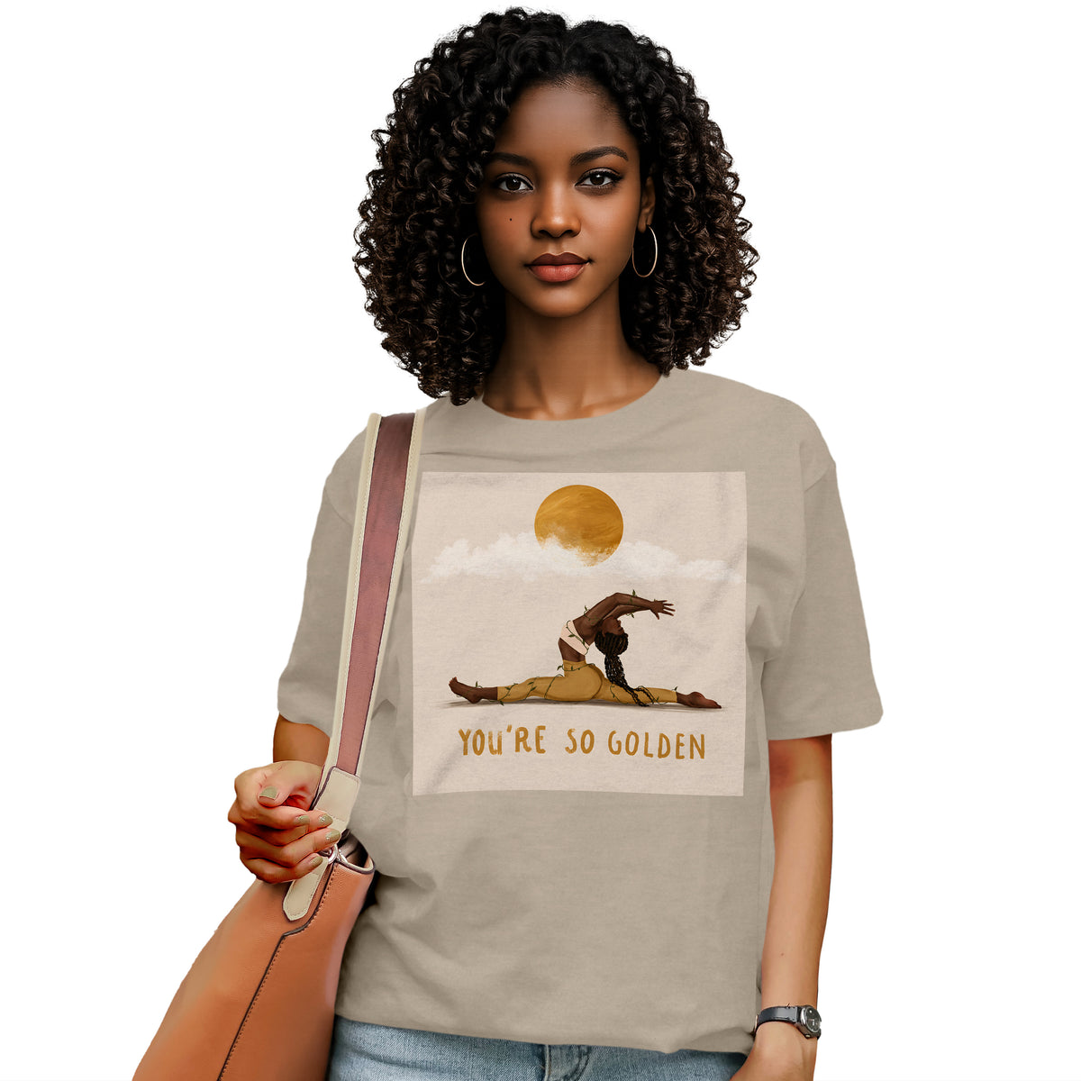 You're So Golden Yoga Queen T-Shirt