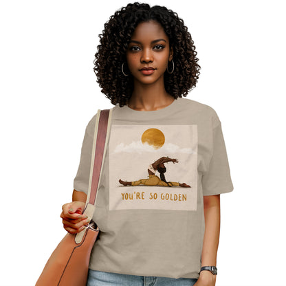 You're So Golden Yoga Queen T-Shirt