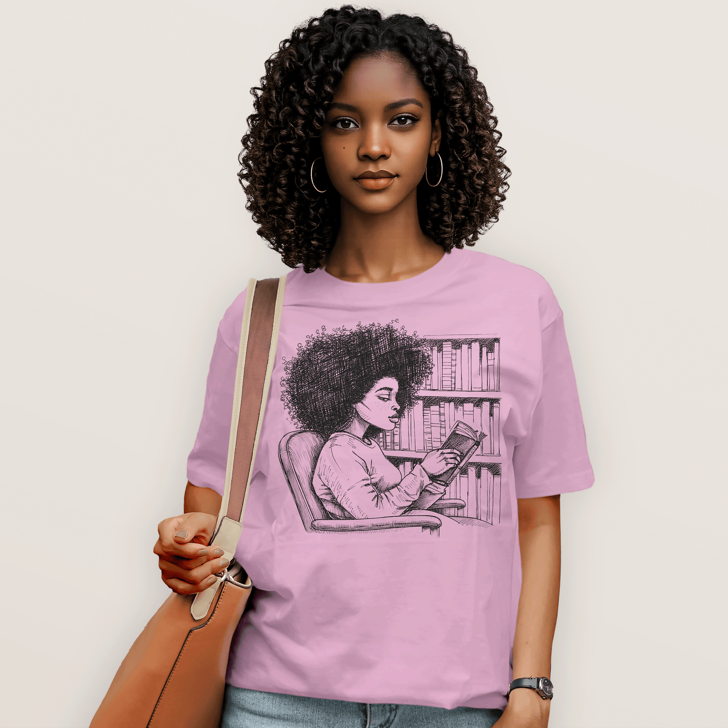 She Reads Like the World Is Quiet T-Shirt