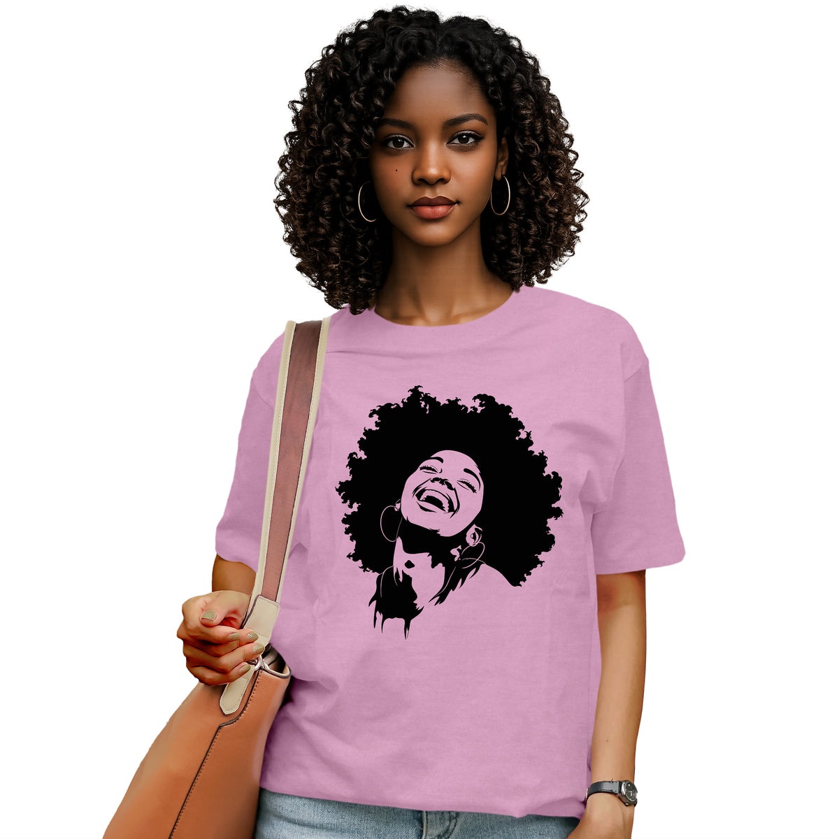 Joyful Afro Queen T-Shirt