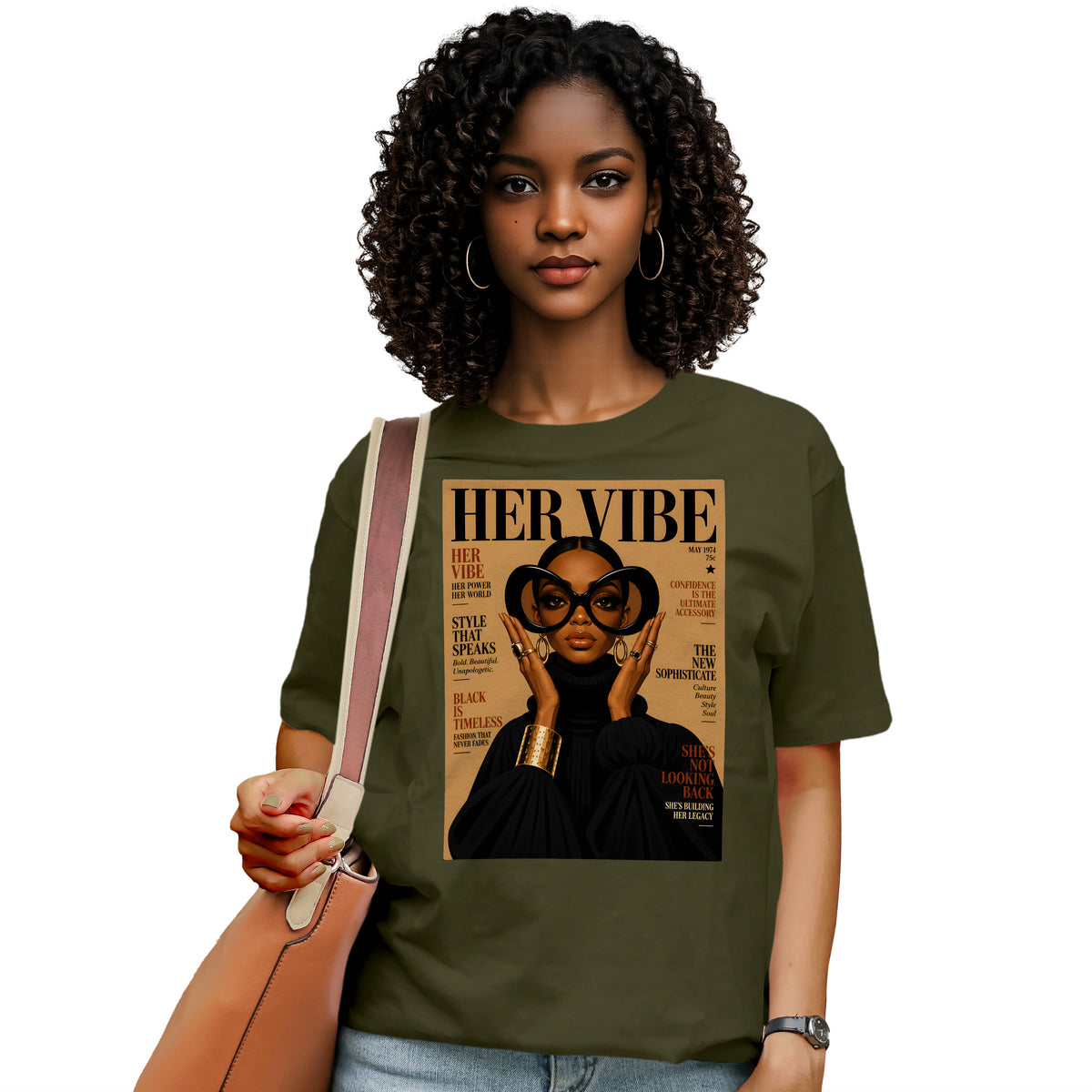 Her Vibe Fashion Magazine T-Shirt