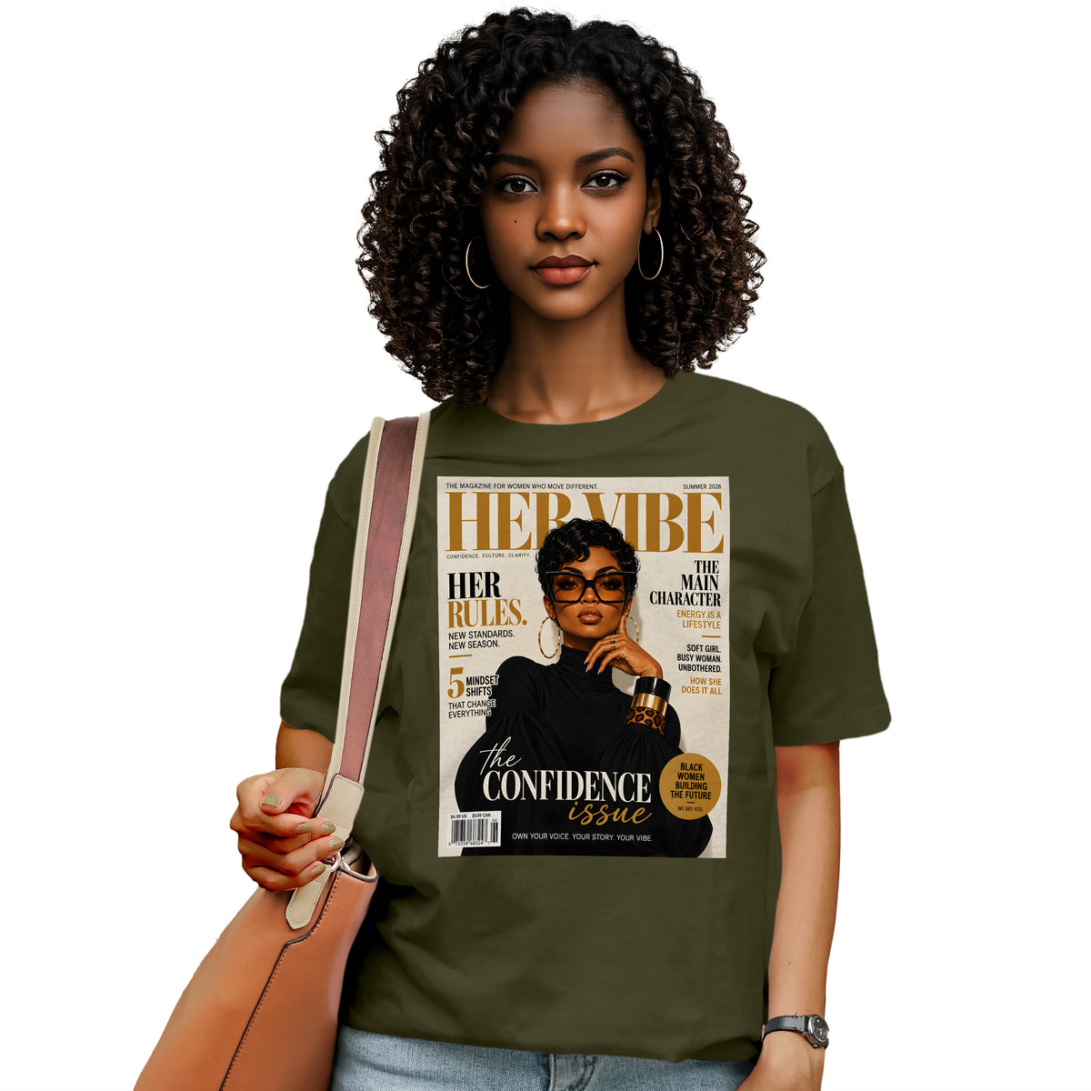 Her Vibe Confidence Issue Graphic T-Shirt